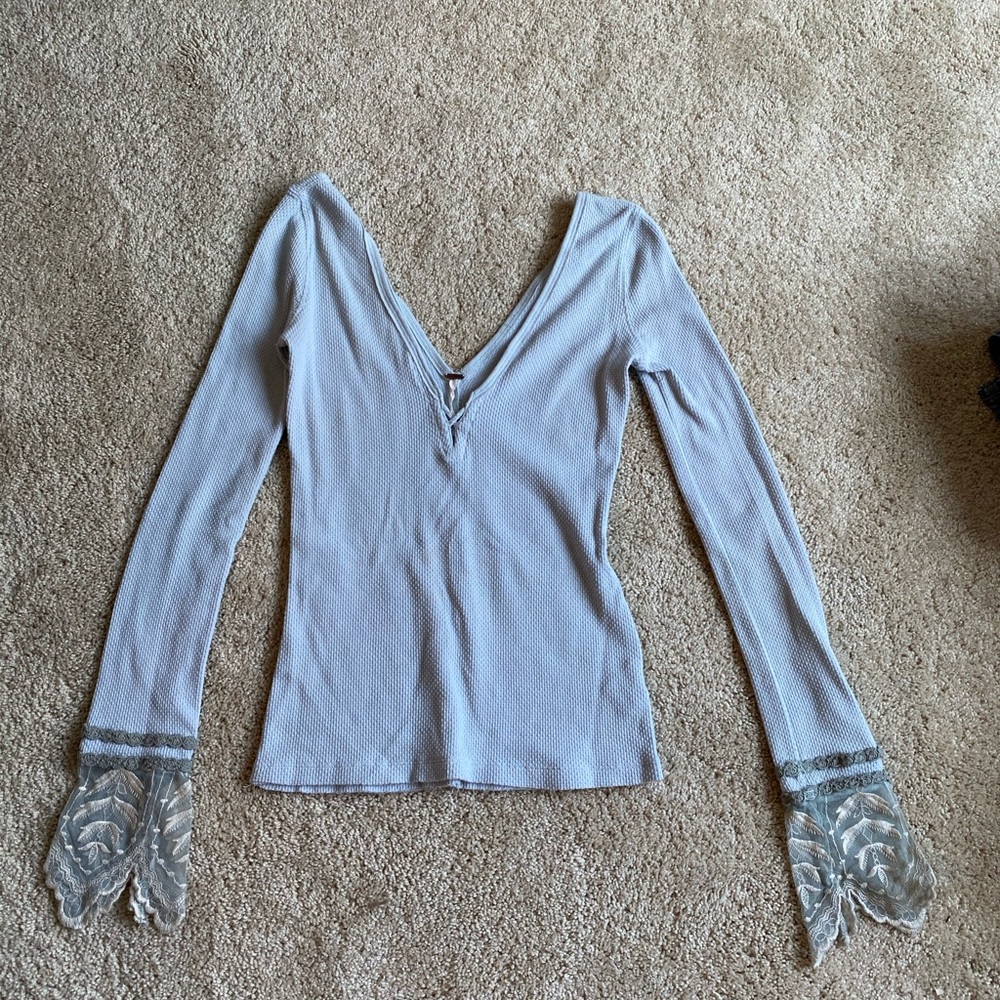 Free people long sleeve shirt